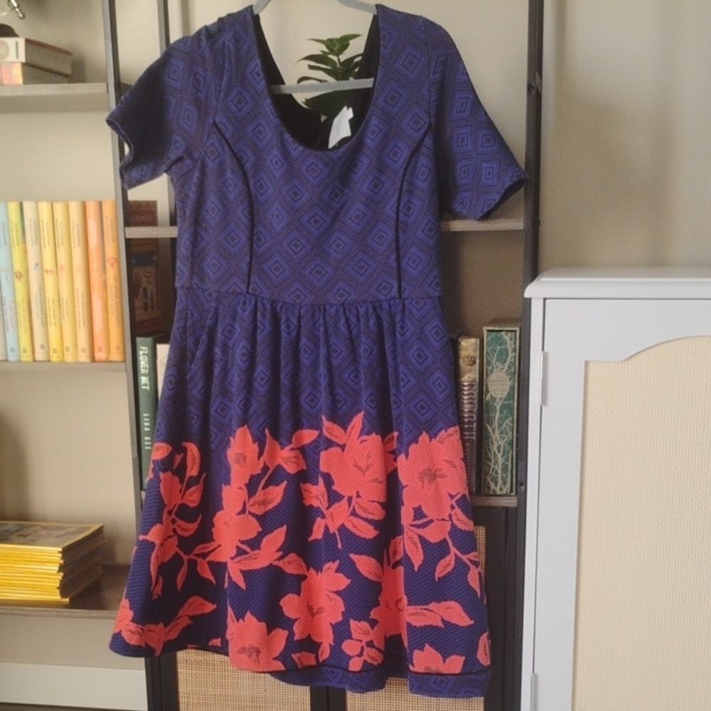 HD In Paris Stunning Royal Blue Flare Dress
